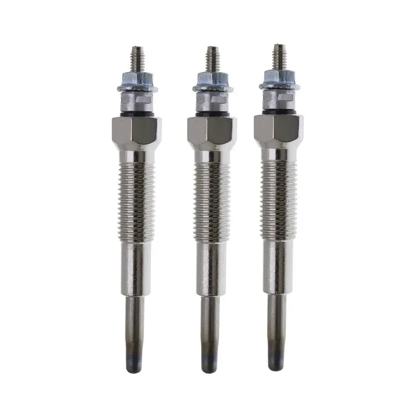 FridayParts 3 Pcs Glow Plug 2401-8201-00 for Hinomoto Compact Tractor E16 E18 E23 E25