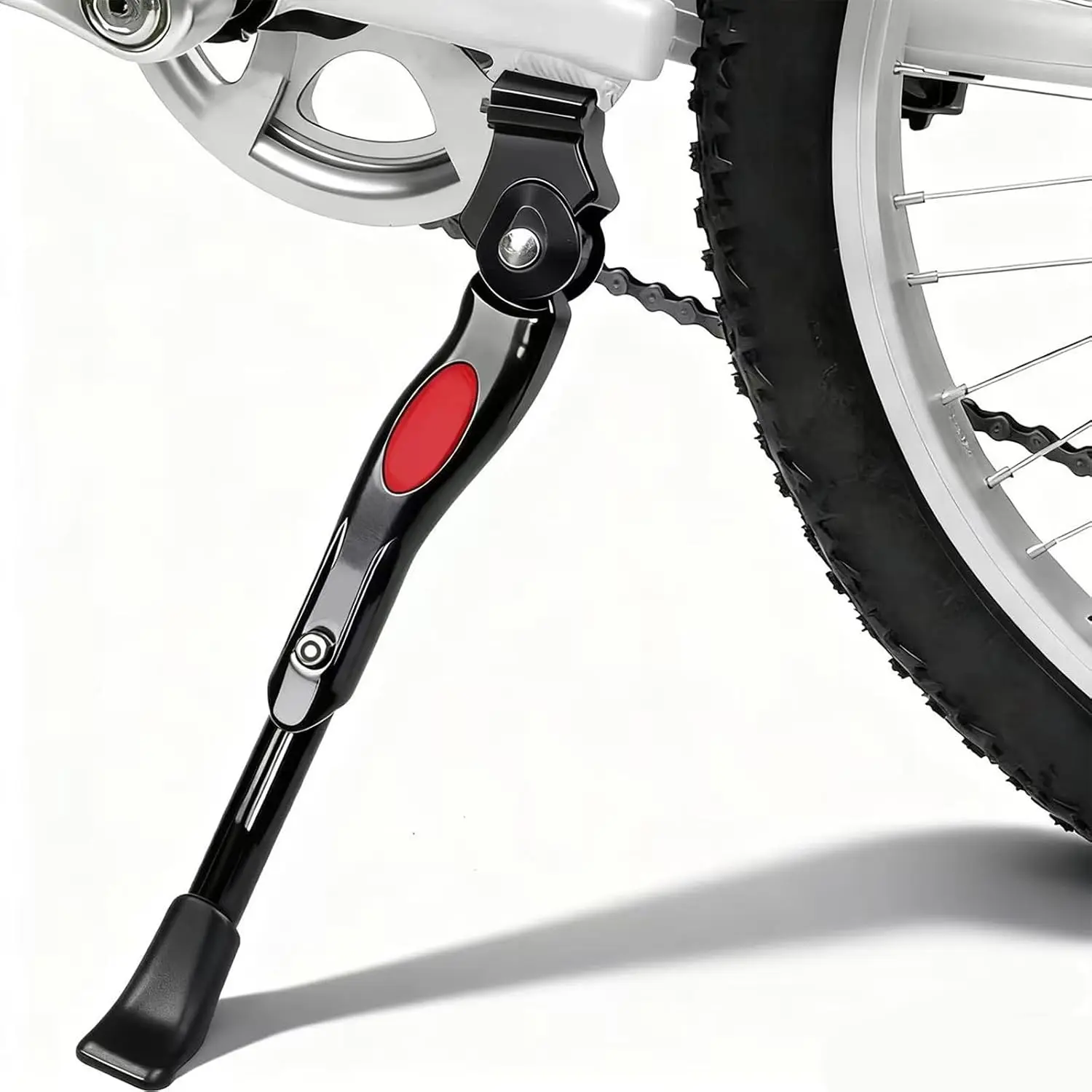 Kickstand for  , Adjustable   Kickstand for 16 18 20 Inch Wheels, Upgraded  Alloy Center Mount Stand for 's Mountain and Road Bicycles.