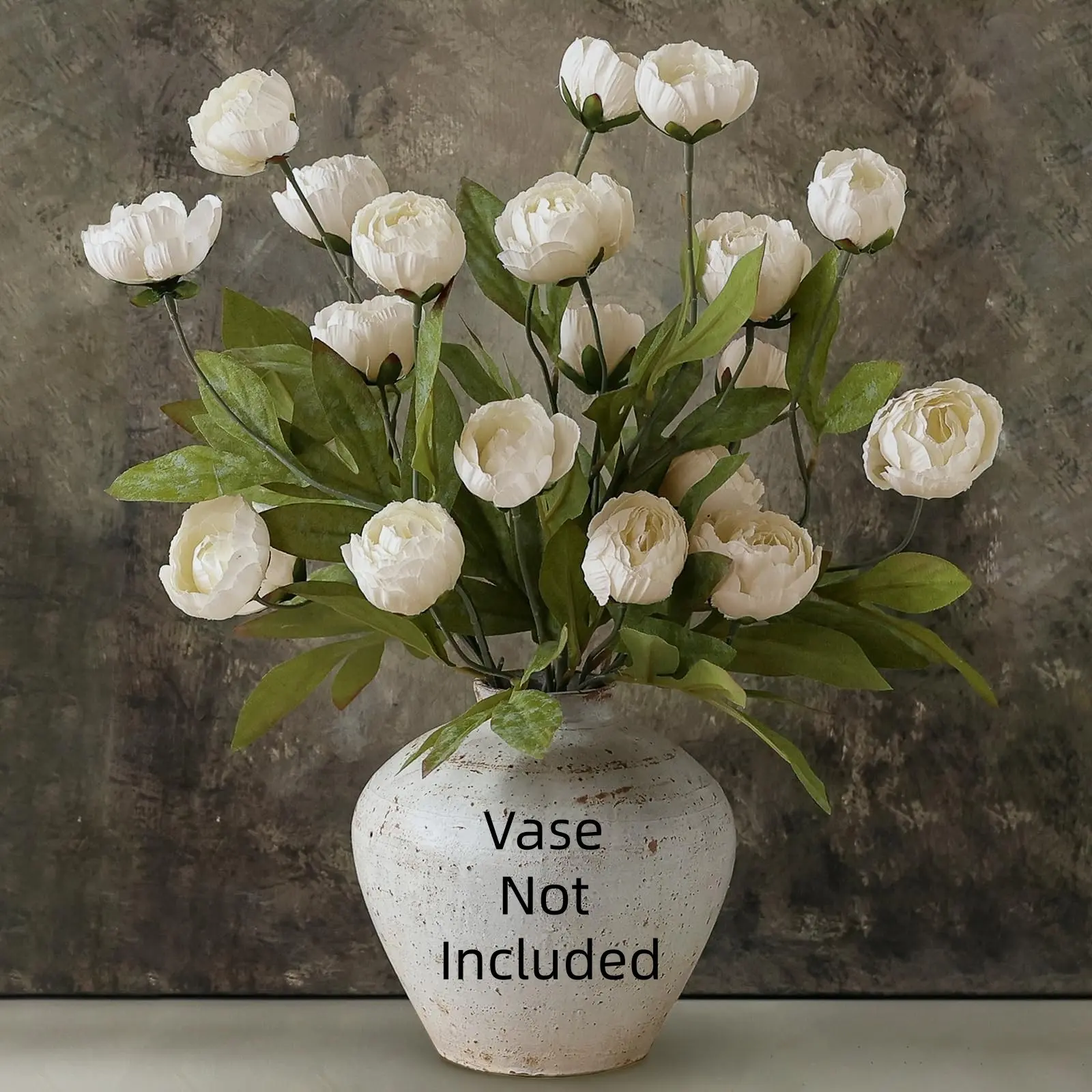 27 Inch Silk Peony Flower Arrangement, 6/12 Pcs with Stems, DIY Bouquets, Peonies Artificial Flowers, Wedding Decor, Party Decoration, Living Room, Dining Table