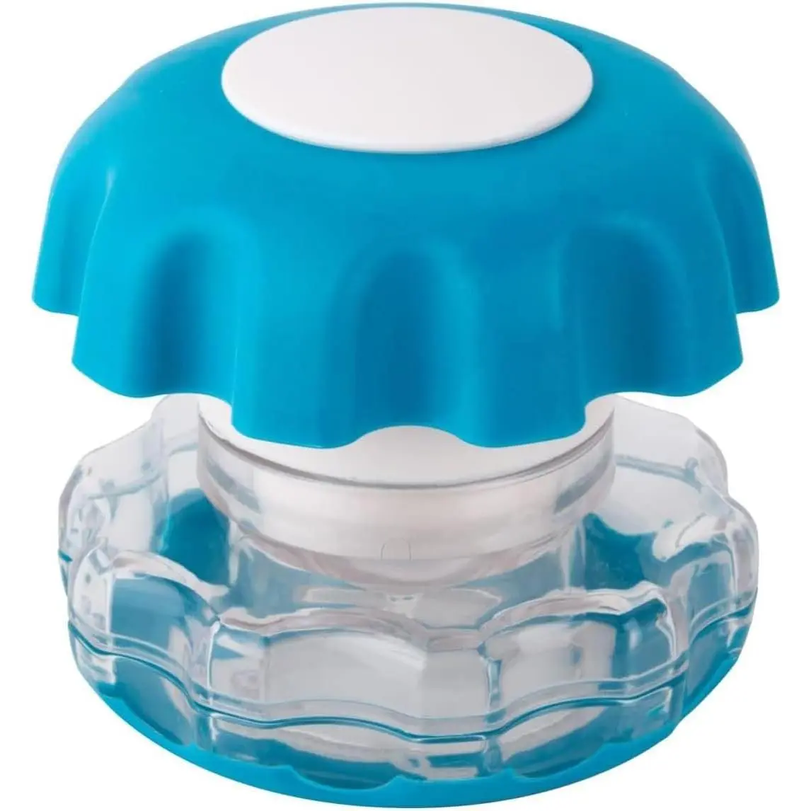 Crush Pill, Vitamins, Tablets, Crusher and Grinder with Storage Compartment, Kids, Pets, Elderly, Effortlessly Crushes Medications into Fine Powder, Easy-to-Use Design, Blue, BPA Free