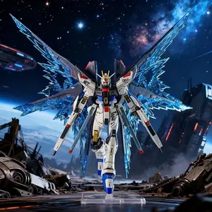 Mech Model Building Kit, Gundam Assembly Figure, Boy Gift, 1/144 Scale Robot Toy, Creative Block Puzzle, New Arrival