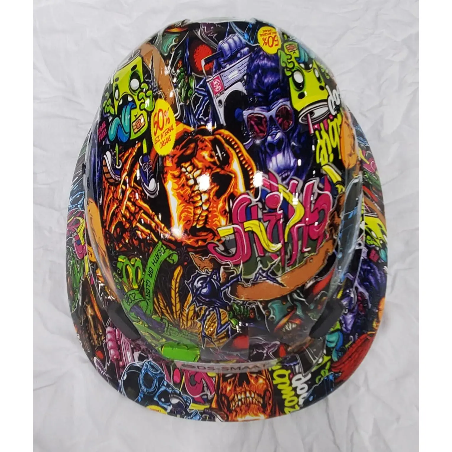 Full Brim Work hard hat with Visor, Adjustable 6-Point Suspension, Vented HDPE Hard Hat for All Seasons Construction, Safety Helmet, Job Site