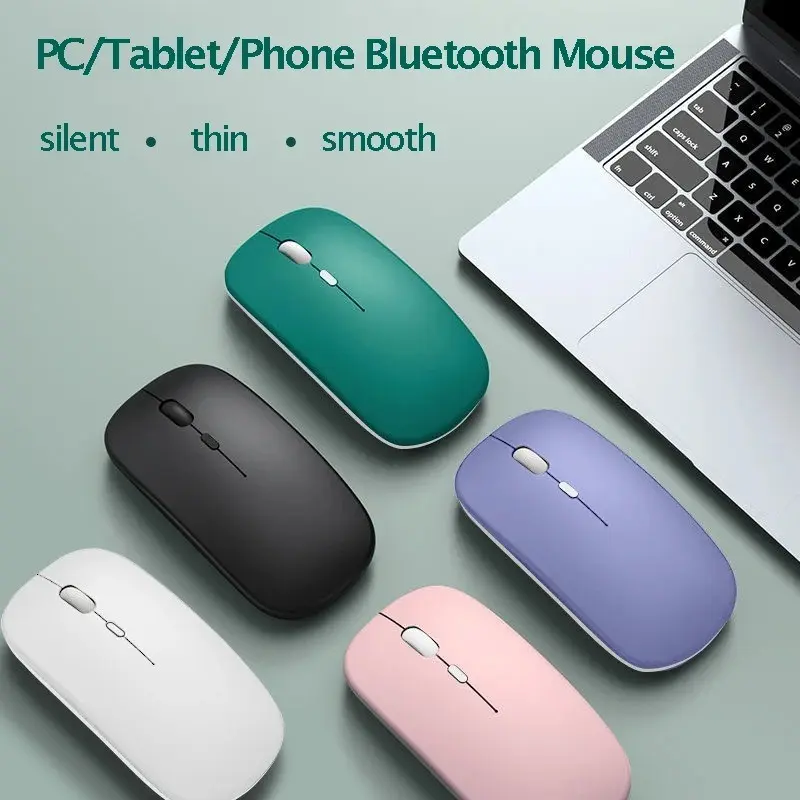 Wireless PC Tablet Mouse for iPad Air, Samsung Tab, Huawei, Xiaomi, Android Phone, Windows Tablet, Battery Powered, Silent Optical Mouse, Computer Mouse Wireless