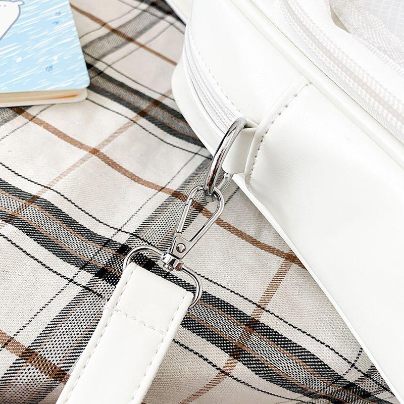 Women Japanese Style Trend Kawaii Candy Color Large Capacity Ita Bag Fashion Student Preppy Shoulder Bag Messenger Crossbody Bag