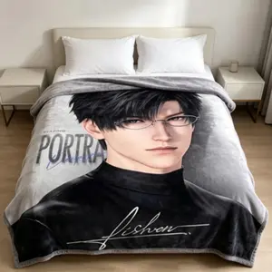 Zayne Love and Deepspace Blanket, otome blanket, Zayne/Caleb/Xavier/ Sylus/Rafayel, anime blanket, gaming blanket, Best friend’s birthday gift,Applies to Super soft  decorative sofa/sofa/bedroom, Zayne blanket, lads