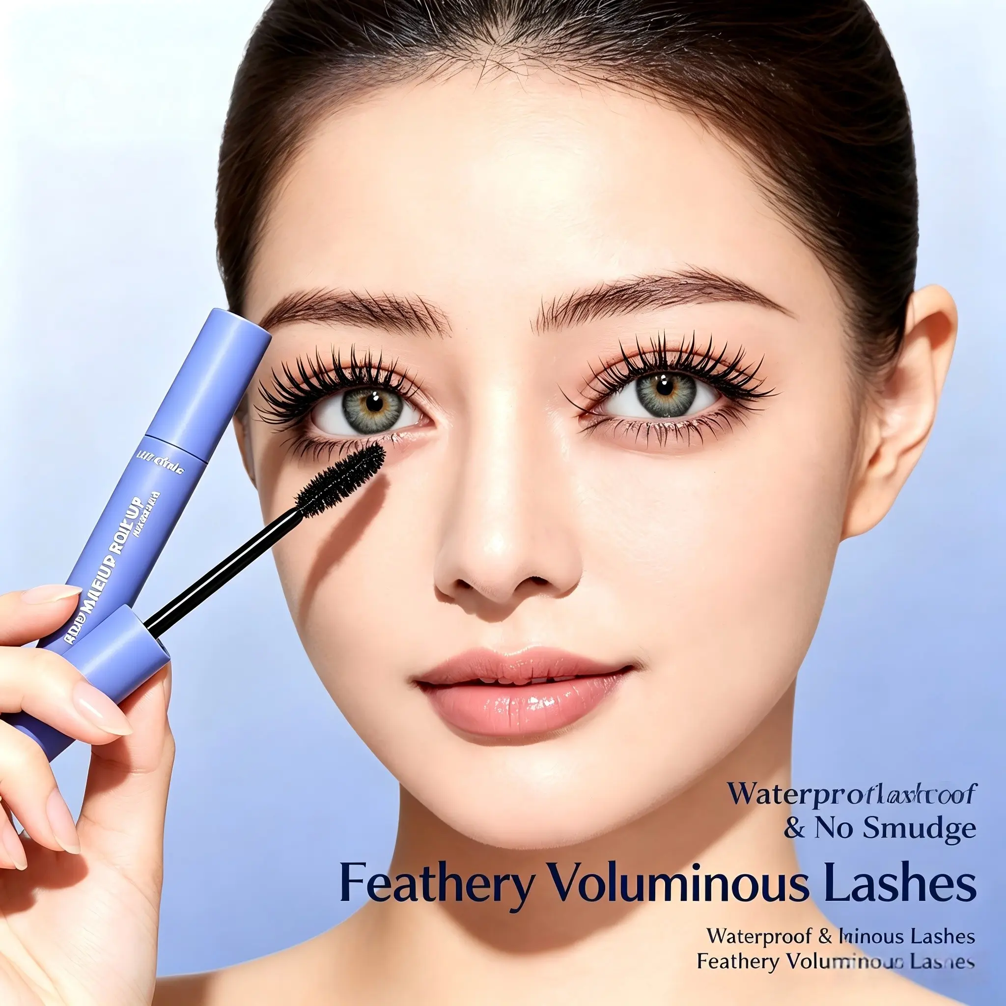 [NEW]Life Girls Anti-Gravity Curling Mascara | Lash Volumizing Lengthening Cosmetic | 45° Olive Wand Brush For Short Lashes | Quick Dry Microcrystal Wax Formula | Waterproof Sweat Resistant Long Hold | Student Friendly Makeup for Women | Daily Portable