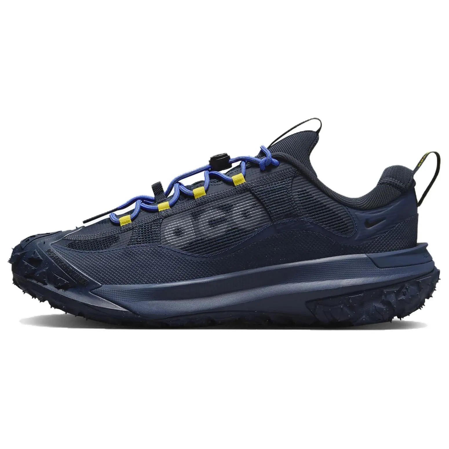 Nike ACG Mountain Fly Men's Low-Top Outdoor Performance Sneakers in Blue and Black Verifiable, with credentials and supporting global authentication
