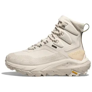 HOKA ONE ONE Kaha 2 Frost GTX Mid-Cut Hiking Shoes for Women in White Verifiable, with credentials and supporting global authentication