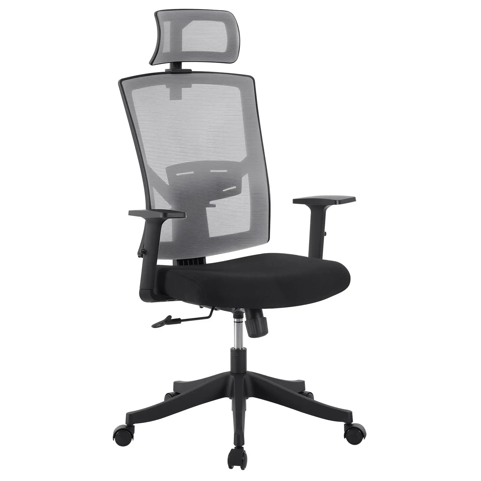 Gaomon Ergonomic Office Chair, High Back Mesh Computer Task Chair with Adjustable Lumbar & Headrest, Height-Adjustable Desk Chair for Home Office