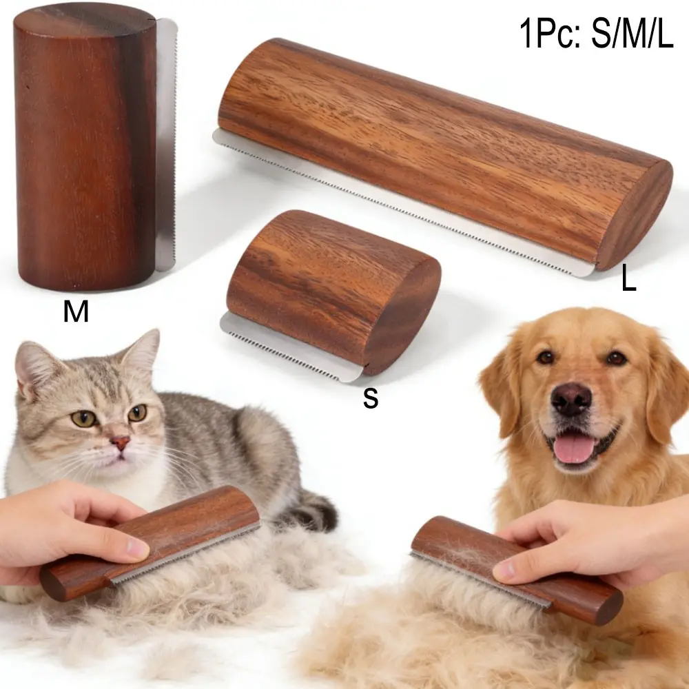 Pet Hair Remover Brush, Horse and Cow Grooming Brush, Cat Beauty Tool, Dog Hair Brush, Comb for Short and Long Fur Cleaning and Brushing, Shedding Brush, Deshedding Tool
