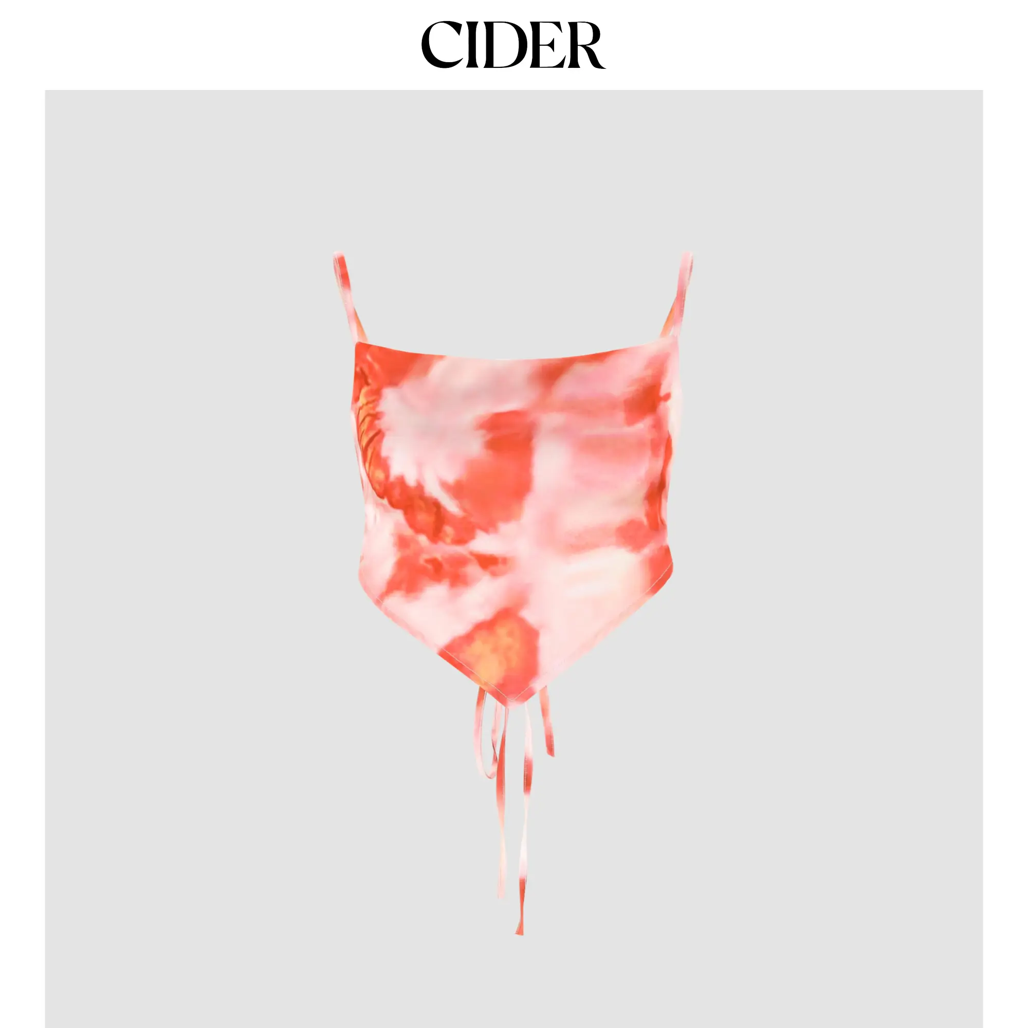 Cider Tie Dye Tie Back Top SummerWins SummerFinds