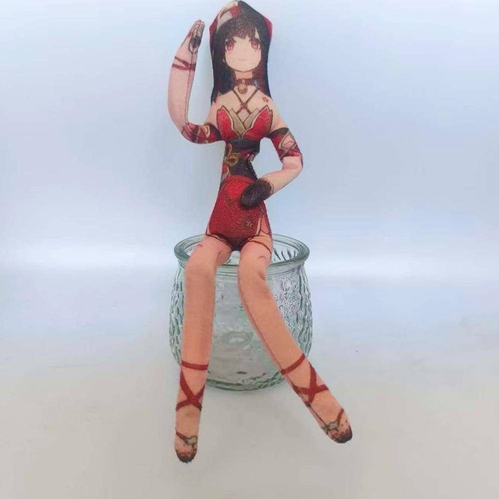 Game Honkai Star Rail Aventurine Blade Boothill Robin Cosplay Doll Plush Stuffed Flexible Iron Wire Abstract Figure Dolls Gifts