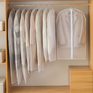 3D Garment Dust Cover, Clothing Protector, Dustproof Suit Bag, Wardrobe Coat Cover