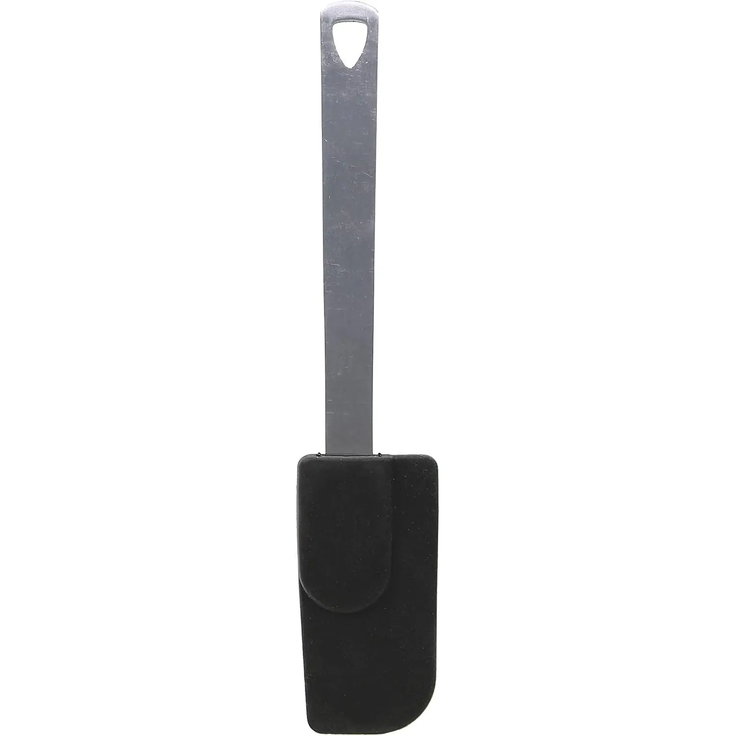 Compact Mini Spatula with Stainless Steel Handle - Indoor Kitchen Utensils with Synthetic Head
