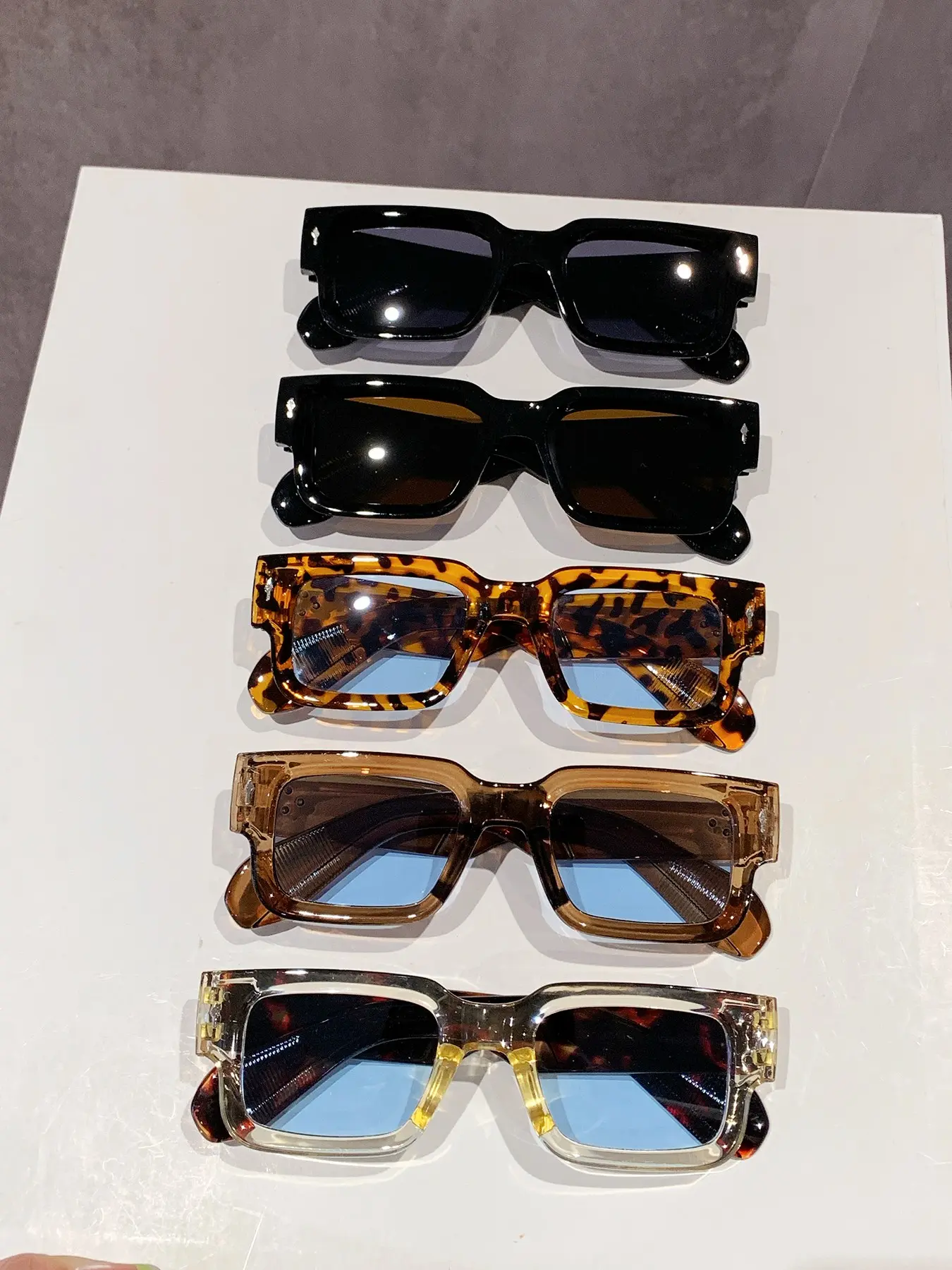 5 Pairs Small Frame Glasses, Compact Design for Everyday Use, Lightweight & Comfortable, Ideal for Reading & General Wear