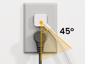 Flat Plug Protector Strip, 6ft Thin Extension Cord with 4 USB (2 USB C Port), 8 Outlets Desk Charging Station, Wall Mountable Outlet Extender for Home Office, College Dorm Room