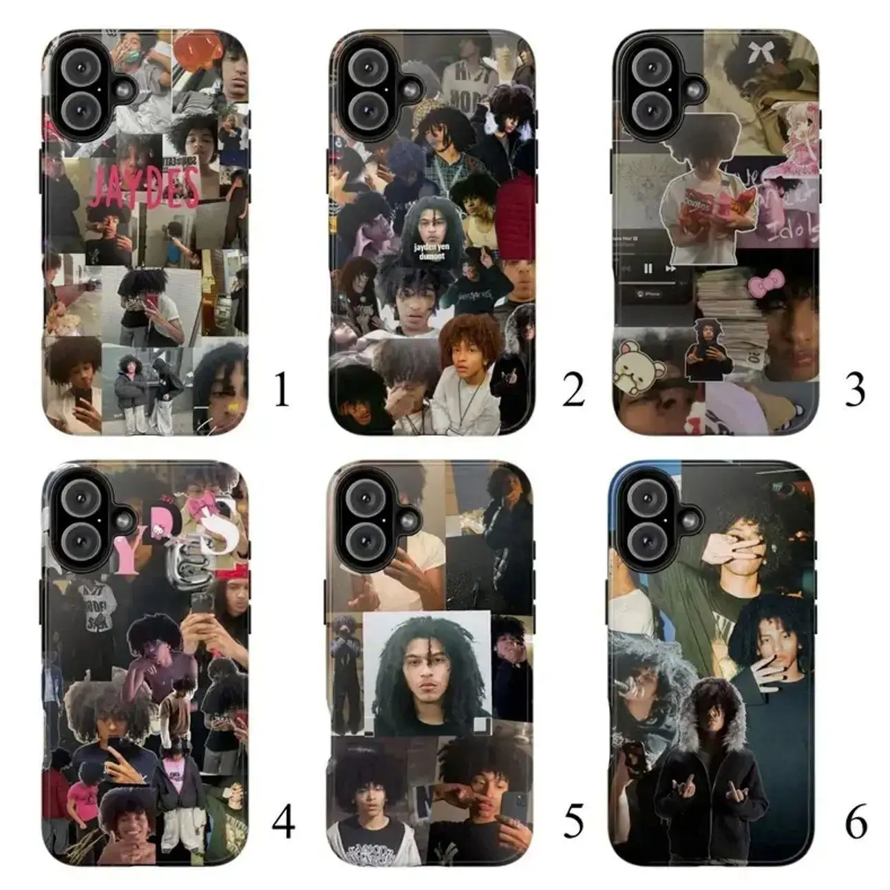 Jaydes Fan Merch Phone Case - Rap Trap Aesthetic Protective Cover, Phone Accessories for iPhone 11-17 Pro Max/Plus, Samsung Galaxy S23-25, Protection