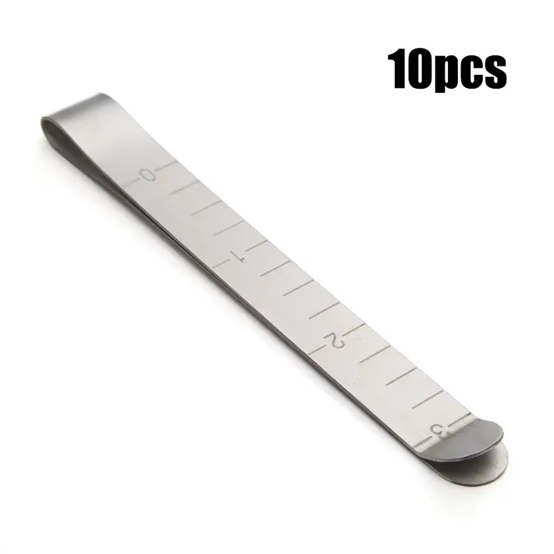 10-Piece Metal Sewing Binding Clips, Metal Presser Tool, Fabric Measuring Tape, DIY Tailor Tools, Sewing and Quilting Accessories