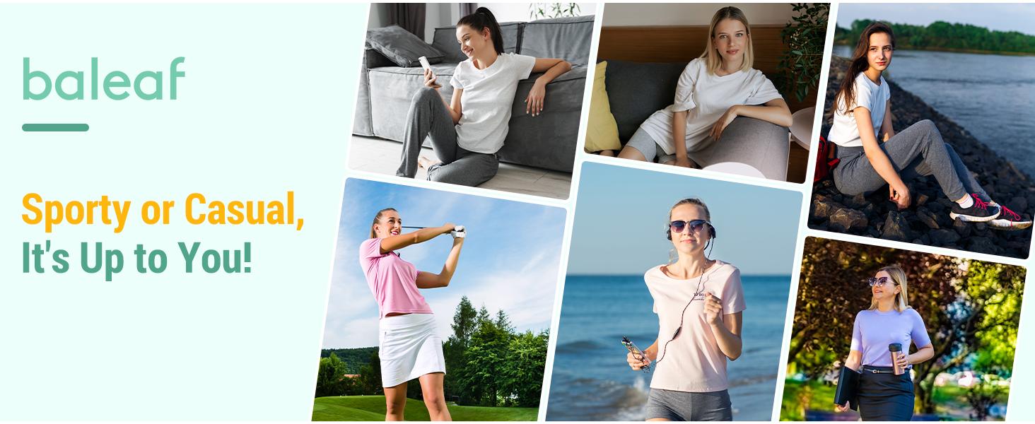 Baleaf Women's Open Back Workout Tops Short Sleeve Athletic Shirts Quick Dry Criss Cross Yoga T-Shirts UPF 50+ Loose Fit for Gym Running