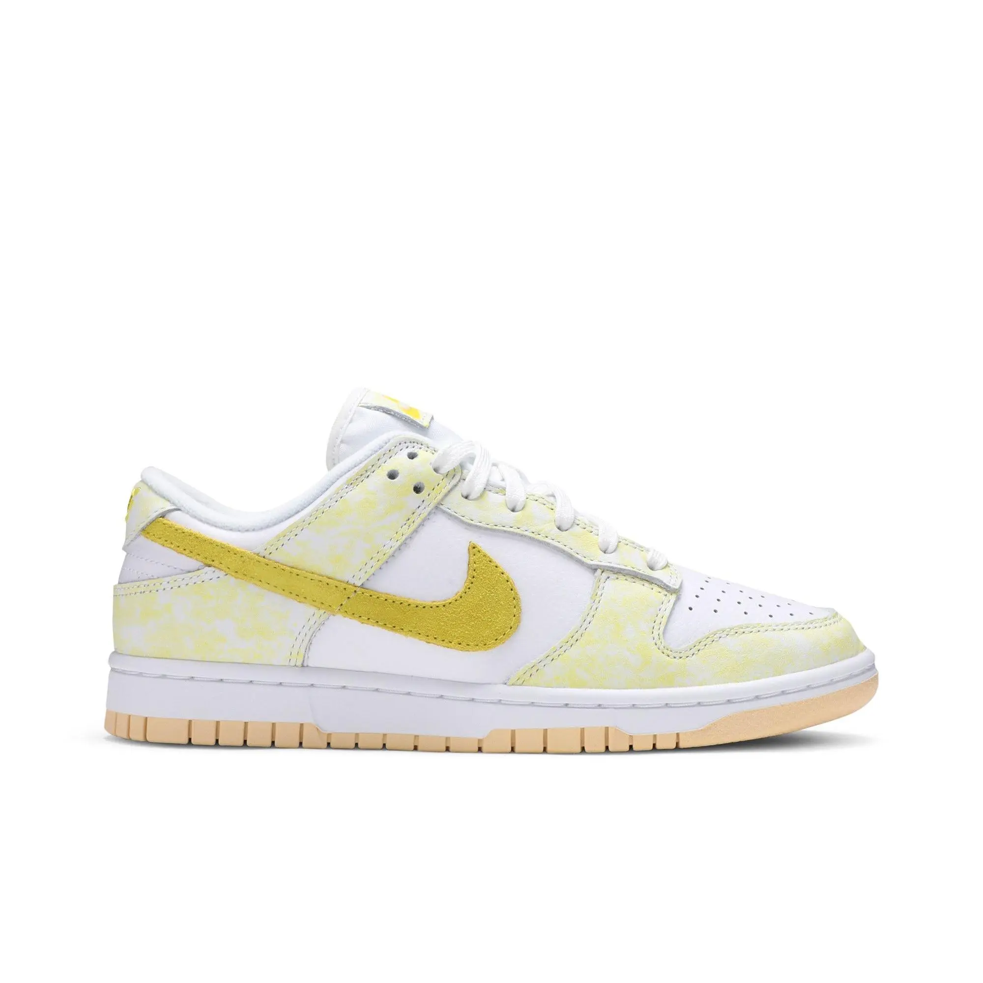 Nike Womens Dunk Low OG 'Yellow Strike' (women's sizes) Yellow Strike/​Yellow Strike/White sneakers DM9467 700