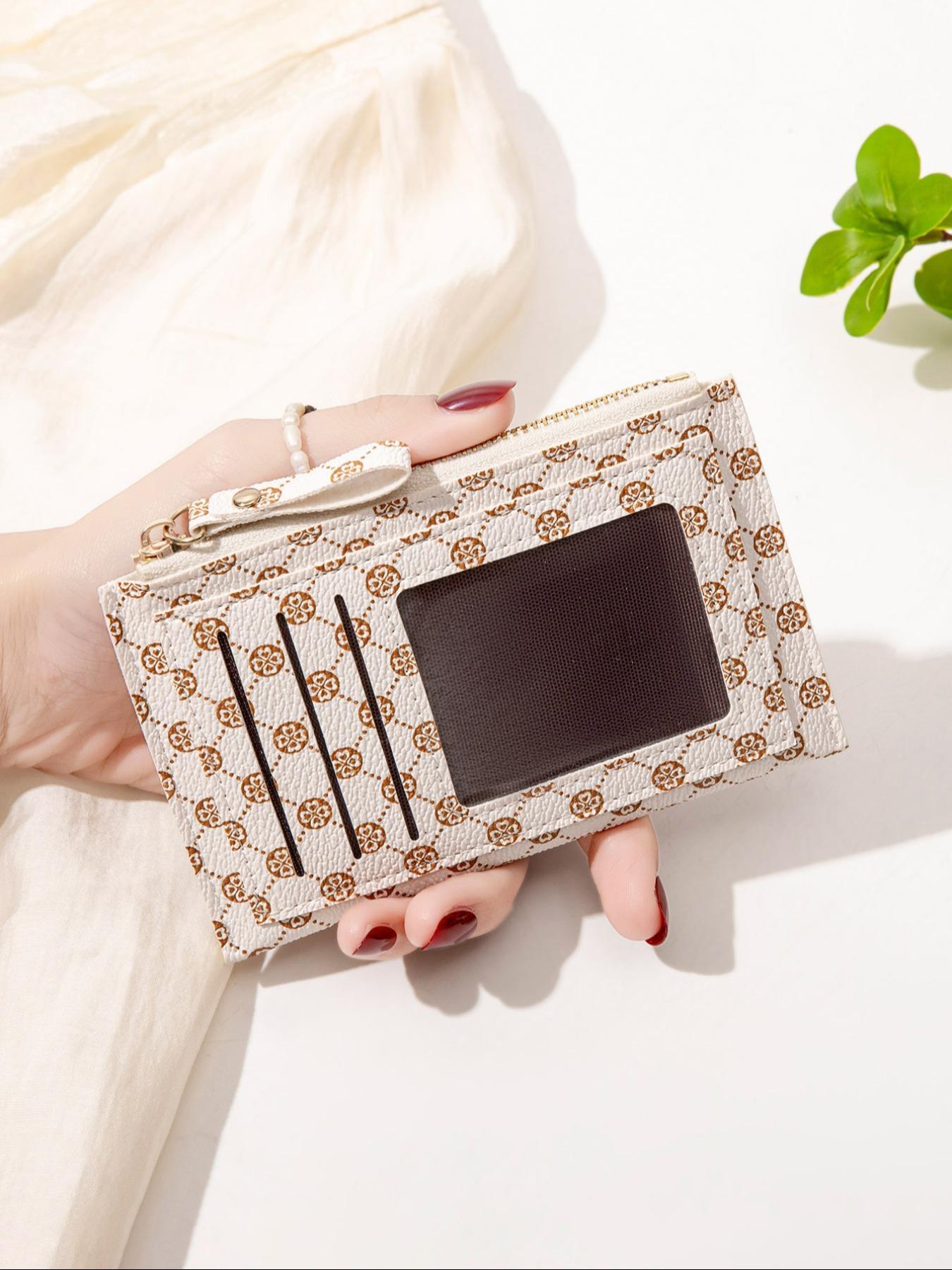 Women's Solid Color Zipper Wallet, Fashionable CoinPurse for Daily Used, Casual Trendy Versatile High-quality Daily Wallet for Women，Christmas Gift, Valentine's Day Gift, Ideal Gift, Durable Fashion Wallet