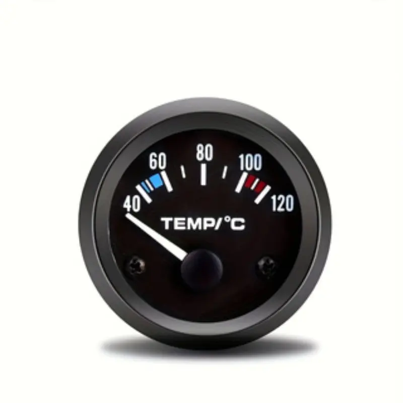 Universal Car Oil Pressure Gauge Voltage Water Temperature Sensor, Compatible with Various Vehicle Models, Durable & Reliable Design