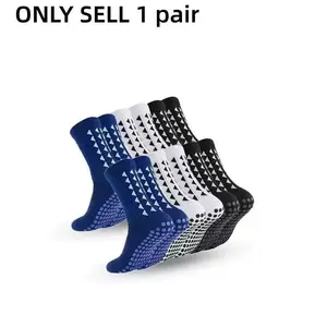 Non-Slip Football Socks, Breathable Soccer Socks, Unisex Professional Football Socks, Training Match Sports Socks, Athletic Footwear