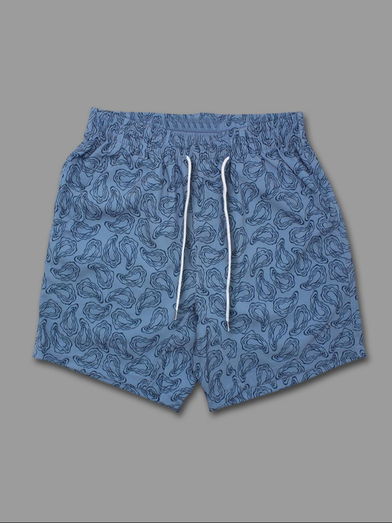 Men's Regular Fit Camo Print French Terry Shorts, Casual Comfy Breathable Shorts for Summer, Men's Bottoms for Daily Wear, Camouflage Shorts