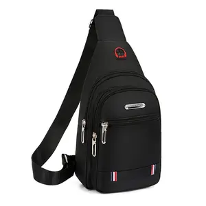 New men's chest bag outdoor sports waist pack casual shoulder crossbody bag