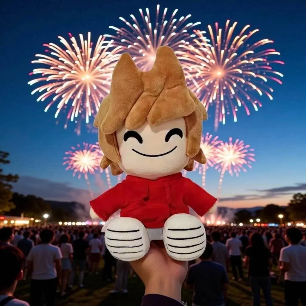 2026 New hot item  In Stock Eddsworld  Tord Plush Toy Peripheral Stuffed Doll Collectible Gift For Kids Christmas Cartoon Plushie