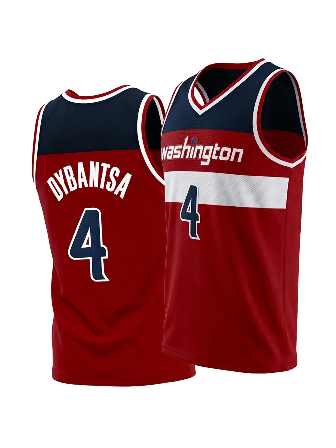 Vintage Washington Number 4 Basketball Jersey for Men Women, Breathable Mesh Sleeveless Athletic Top, Casual Streetwear Basketball Fan Gift, Fashion Jerseys, Sporty Sports Top