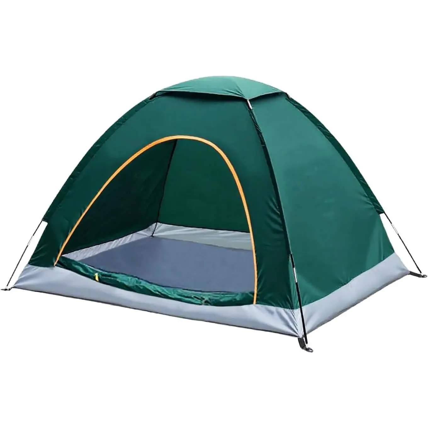Lightweight Portable Waterproof Windproof Backpacking Camping Tent with Rain Fly, Easy Setup, Comes with Carry Bag for Hiking Beach Outdoor Adventures