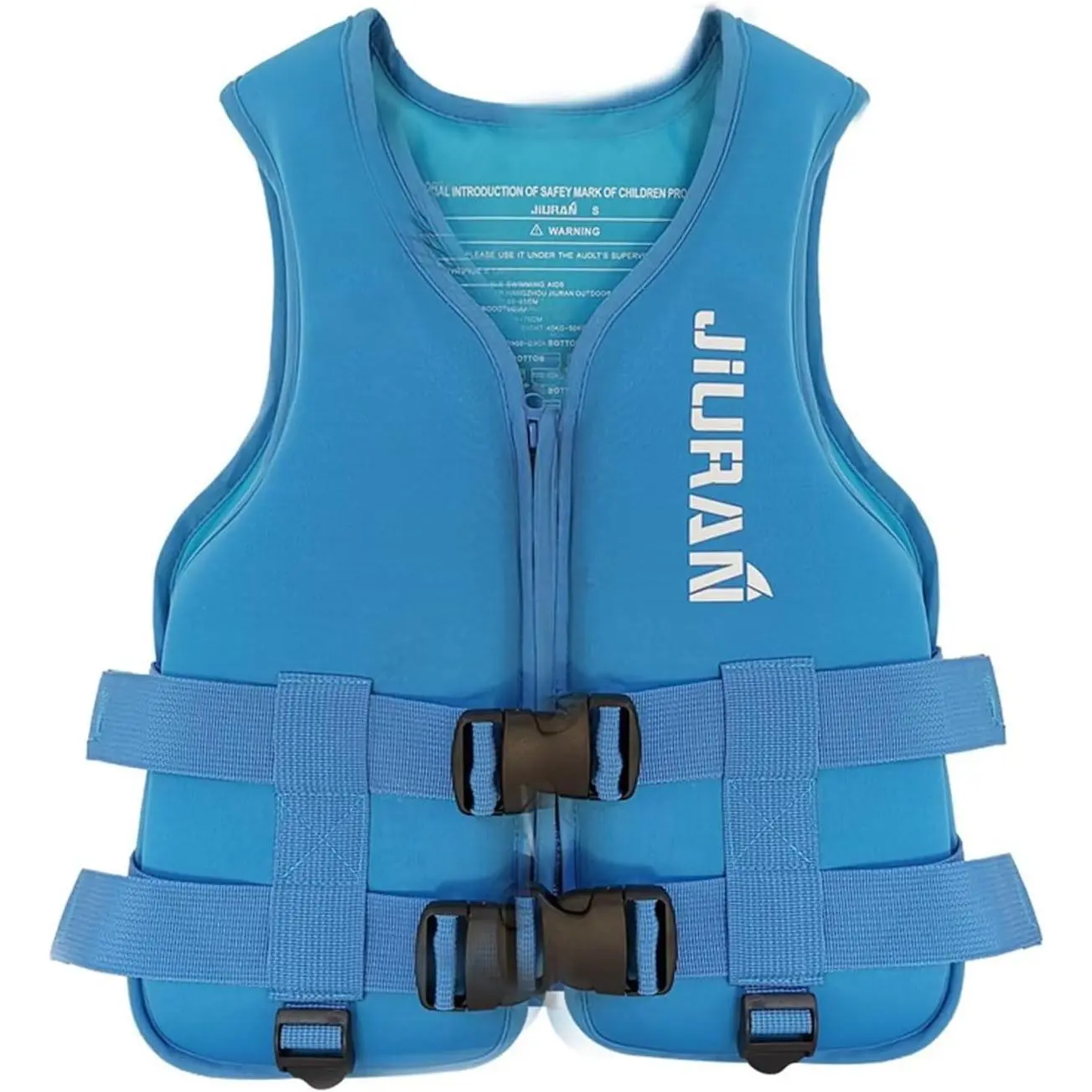 Unisex Adjustable Neoprene Floating Buoyancy Swim Vest Front Zipper Safety Swim Jacket For Teenagers Adults Portable Water Sports Life Vest For Surfing Sailing Wakeboarding Beach Pool Outdoor Boating Activities