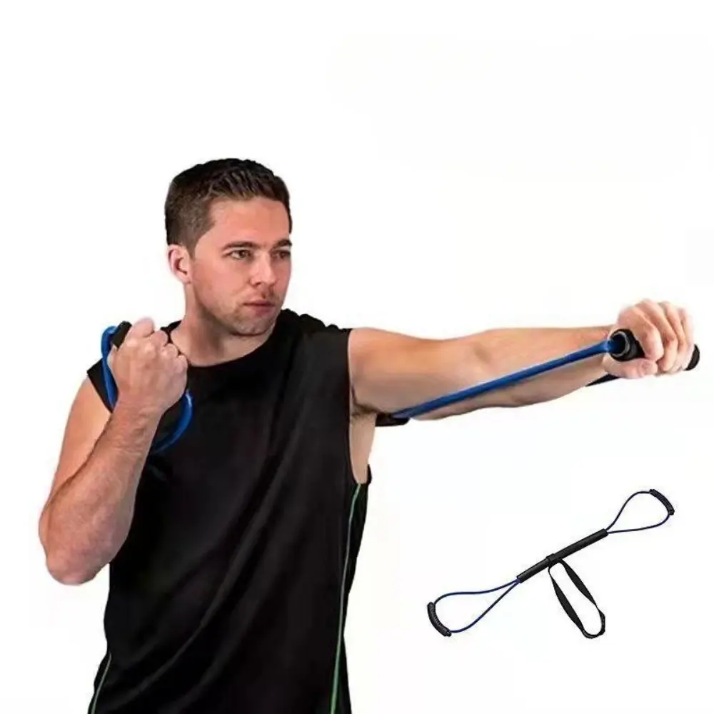 High-Elastic Latex Elastic Rope - Adjustable Unisex Combat Sports Training Equipment for Kickboxing, Home Gym, Boosting Hand Speed, Power Strikes & Muscle Memory