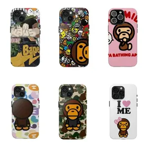 The Baby Monkey Milo Durable phone case for iPhone 12, 13, 14, 15, 16, 17 Pro Max, Pro, Plus, and 17 Air,the perfect gift for her or him, ideal for parties.