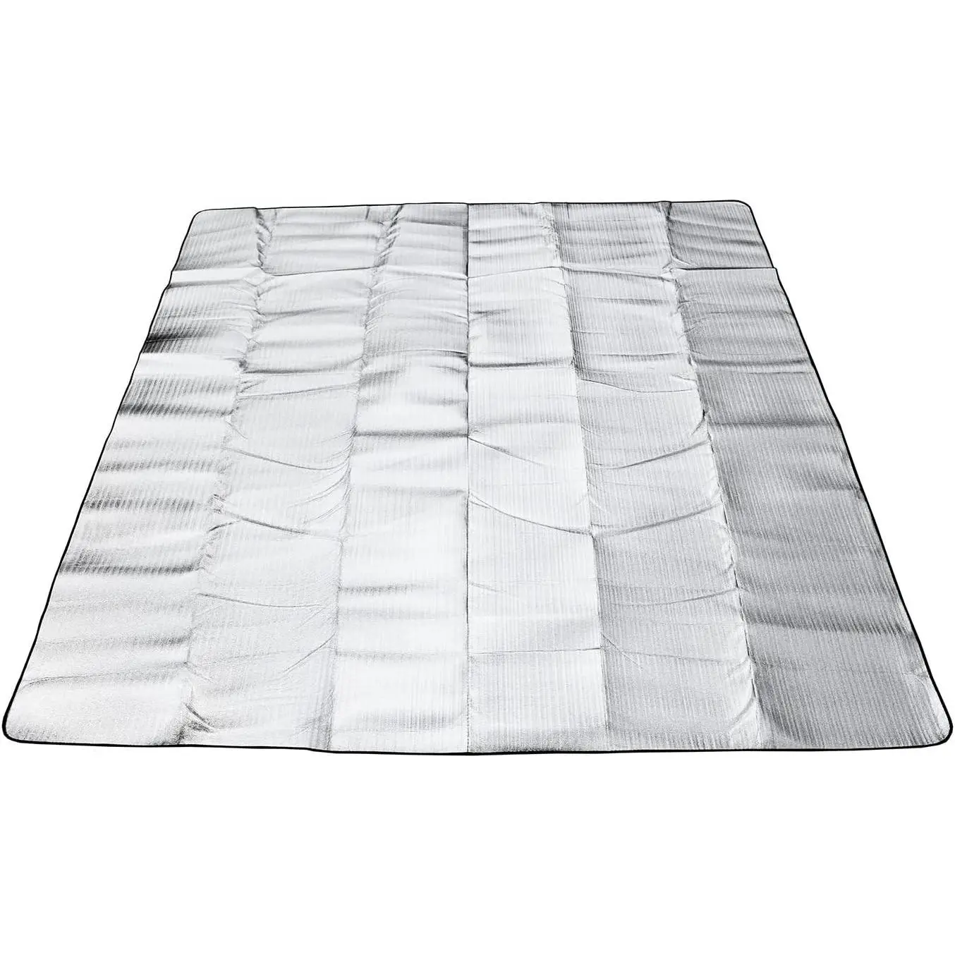 Outdoor Double-Sided Moisture-Proof Aluminum Foil Foam Pad Waterproof and Insulating Foil Mat Picnic Mat Camping Mat for Beach Tent and CampingGift.