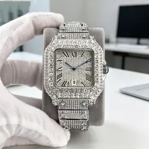 Starry Ice Diamond Roman Numeral Timepiece