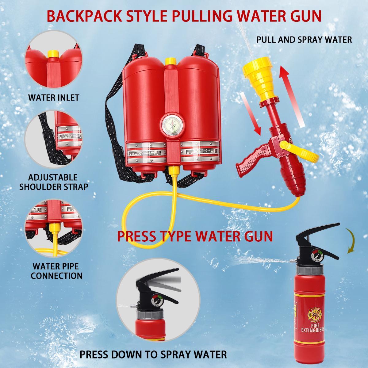 Kids Firefighter Costume Set, Firefighter Accessories, Reflective Jacket Dress Up Role Play, Career Experience Cosplay Props, Christmas Birthday Gift for Ages 3+