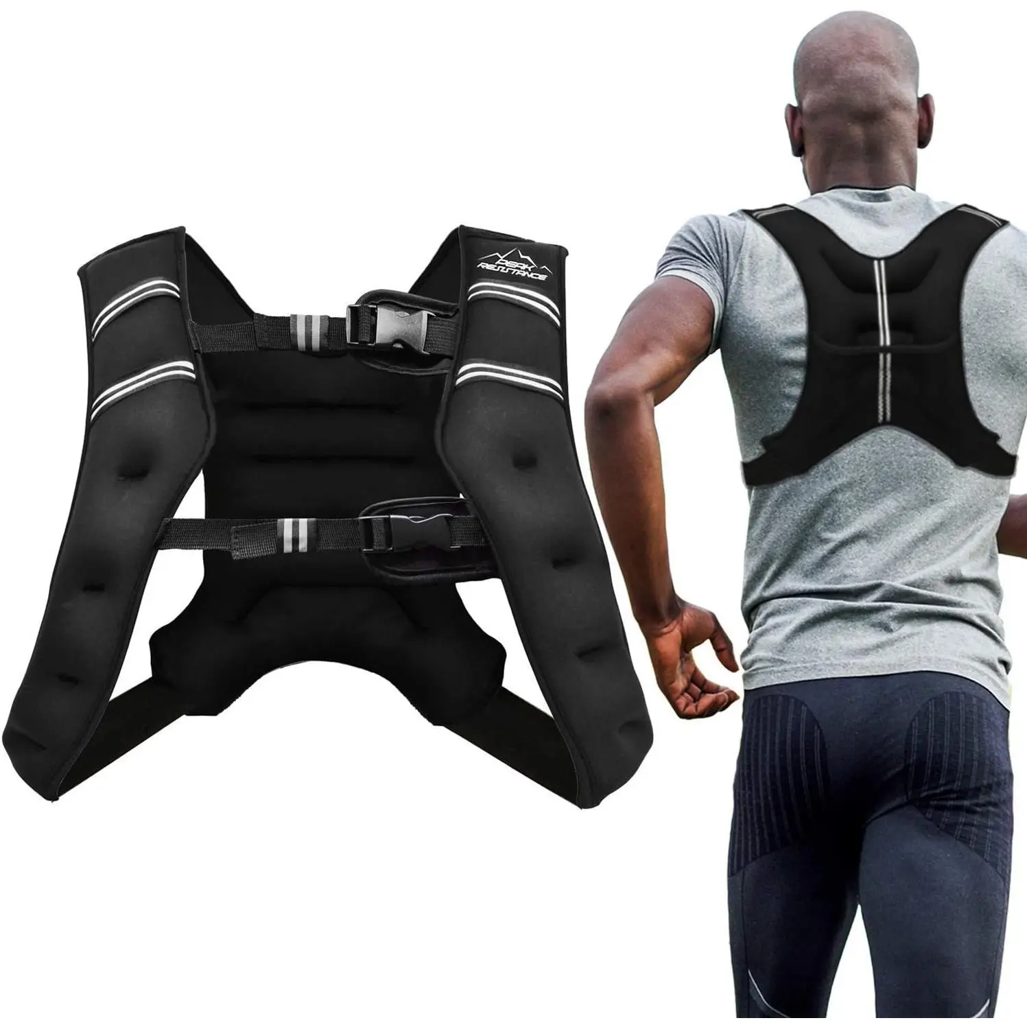 " Weighted Vest Workout Equipment, 4lbs/6lbs/12lbs/20lbs/25lbs/30lbs Body Weight Vest for Men, Women, Kids"