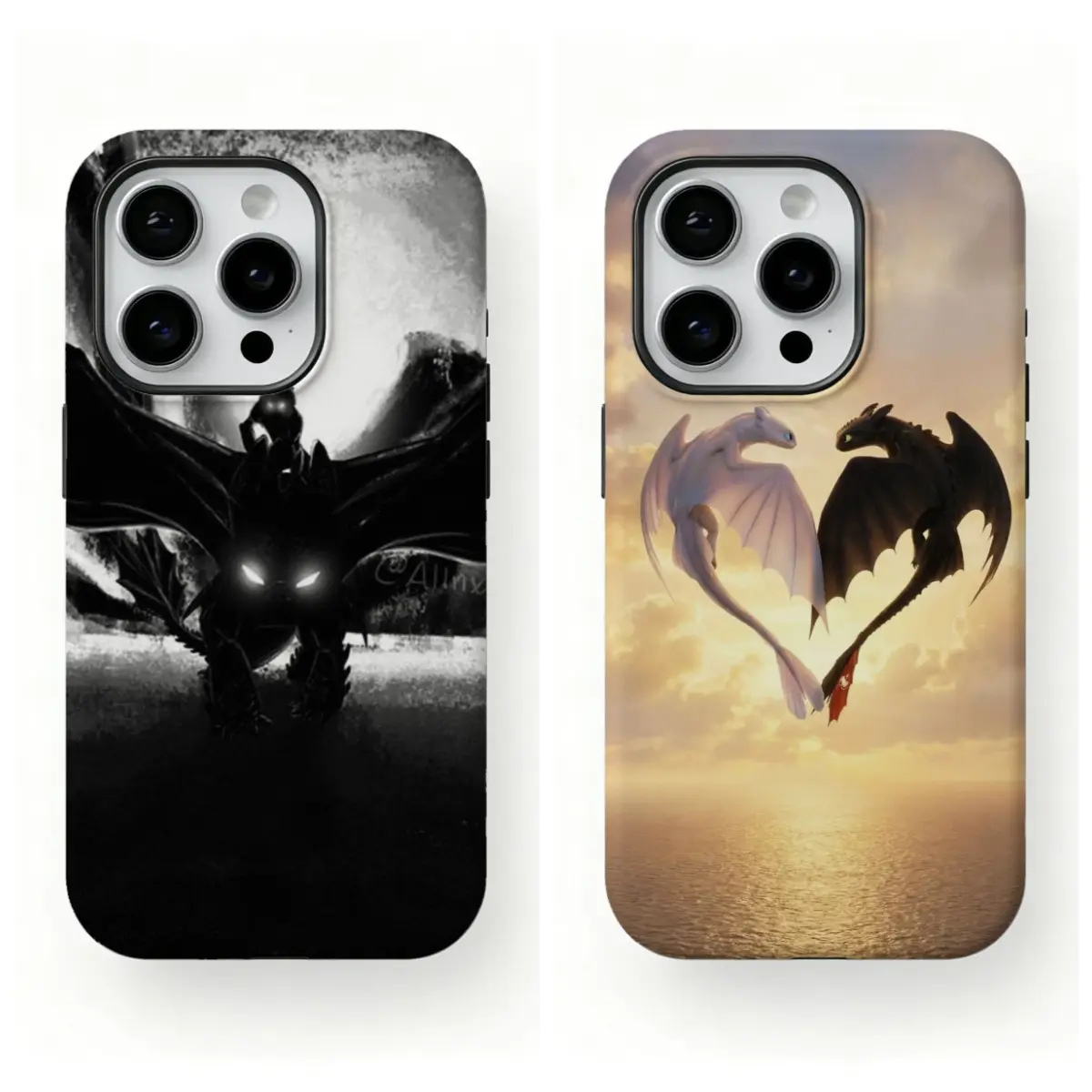 Howw Too Trainn Your Dragon Phone Case, HTTYD Cinematic iPhone Cover, Toothless and Hiccup, Case Cover For iPhone 17 16 15 14 13 12 and Samsung Galaxy S22-26