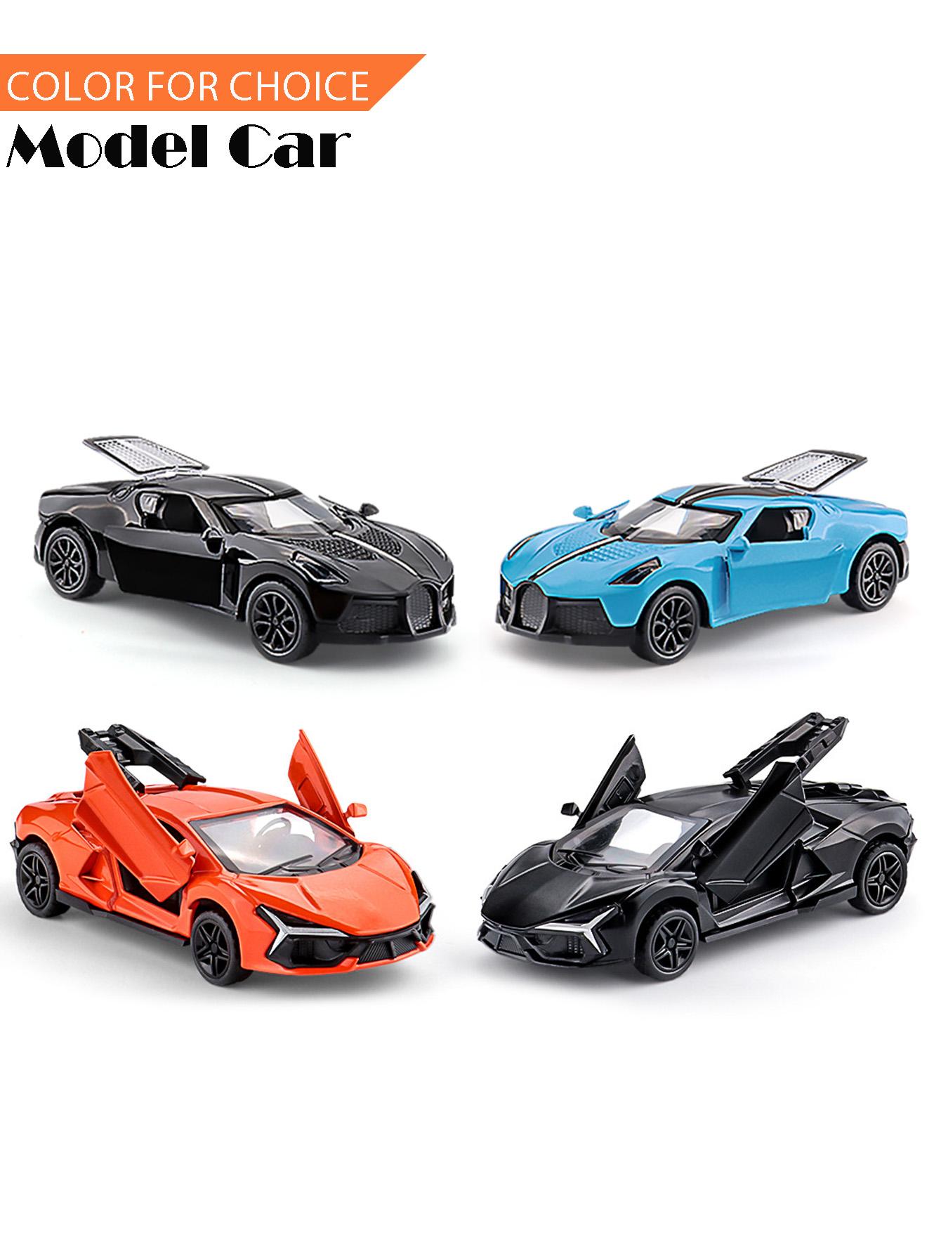 1:43 Scale 4 Inch Die Cast Model Race Car Toy with Pullback Action Alloy Model Car for Collection and Ornament Birthday Gift Boy
