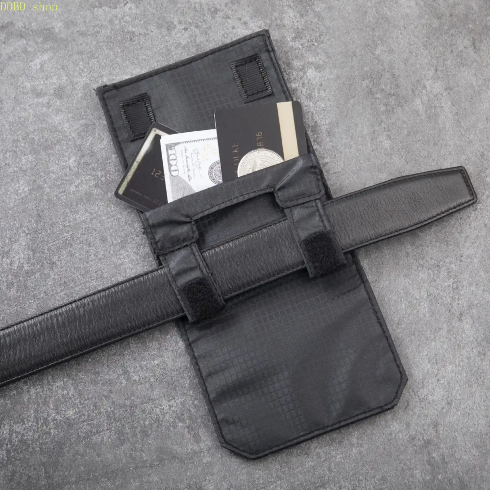 Adjustable RFID Safe Waist Pouch - Travel Belt Bag, Hidden Passport Wallet, Anti-Theft Cash Card Holder, Fashion Accessory for Daily Use