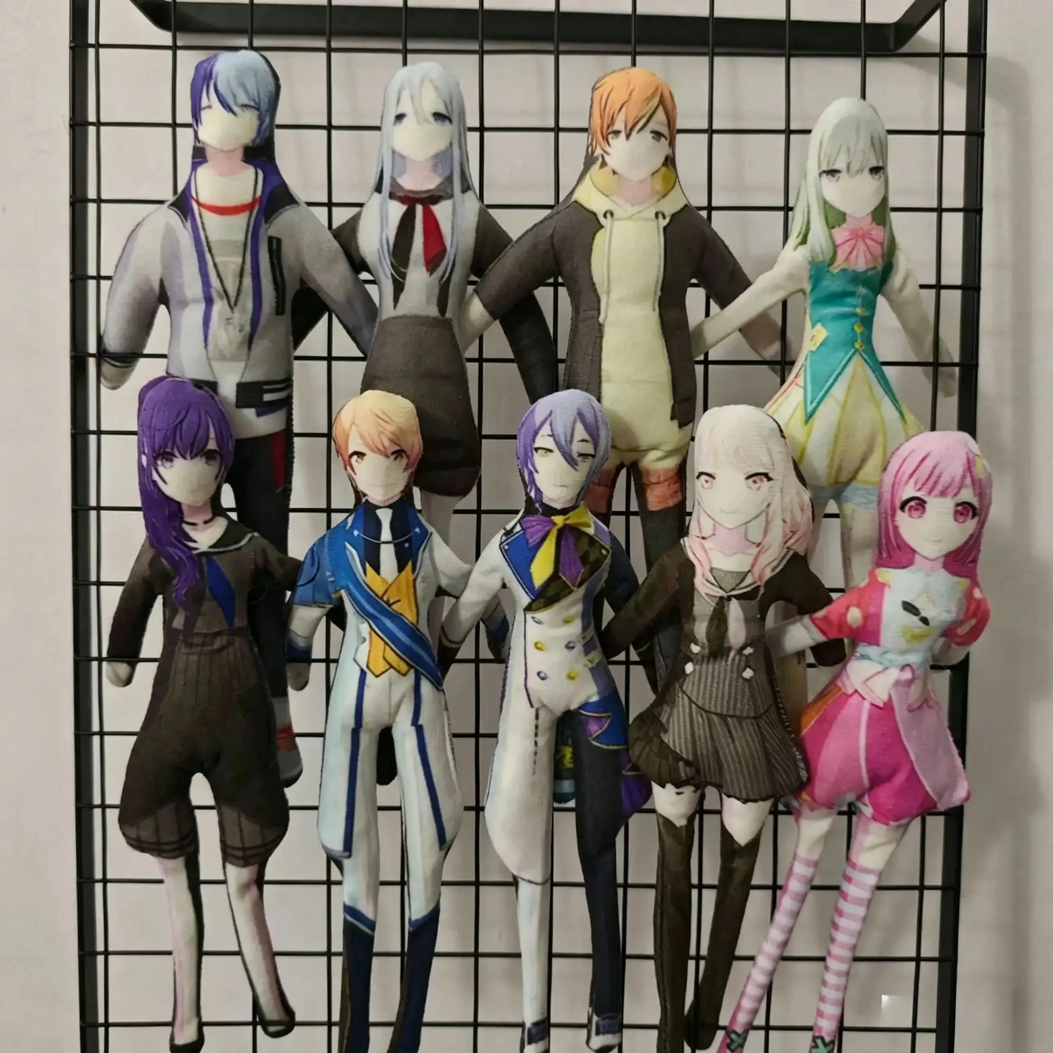 28cm Kanade Voisaki Project Sekai Plush Doll Flexible Wire Frame Poseable Body Twistable Shape Music Themed Collectors Gift