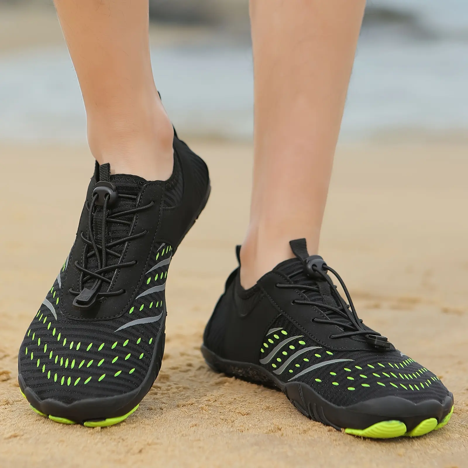 Men'S Quick-Dry Wading Shoes, Suitable Beach, Fishing, Swimming, And Fitness, Rubber Sole. Swimming Shoes. Universal Wading Shoes. Brand: LNHTMC