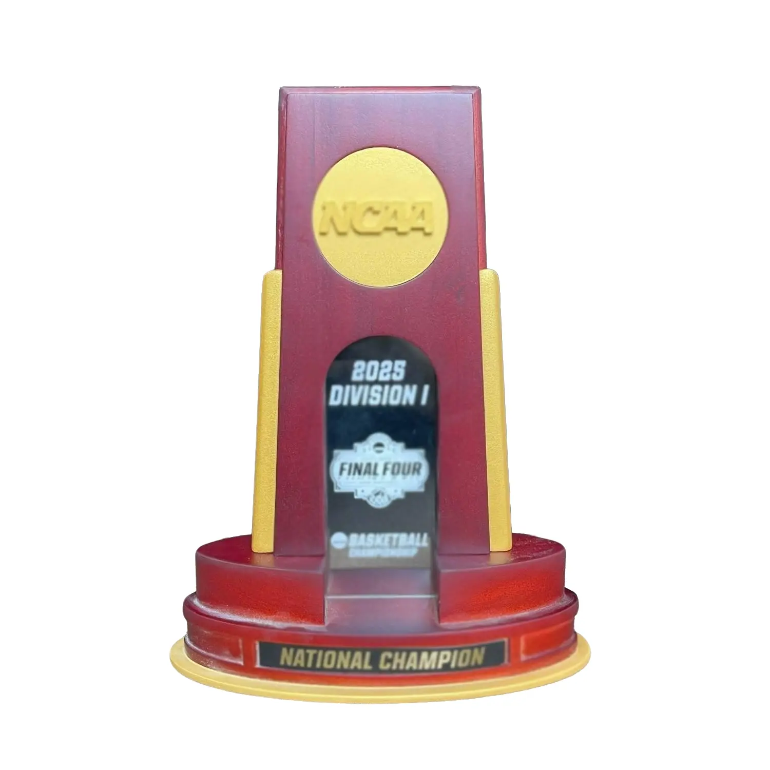 2026 Basketball National Championship Trophy with Acrylic Display Box, Sports Award, Collectible Prize, Official Merchandise