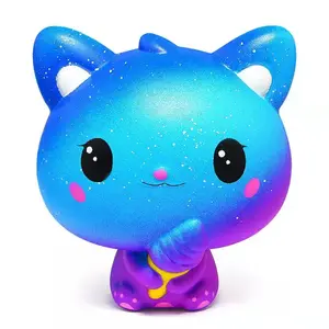 Kawaii Jumbo Squishy Toys: Slow Rising Stress Ball Fun for Kids & Adults! Adorable Unicorn, Deer, Panda Cake Designs - Perfect Fidget Toy for Anxiety Relief & Sensory Play