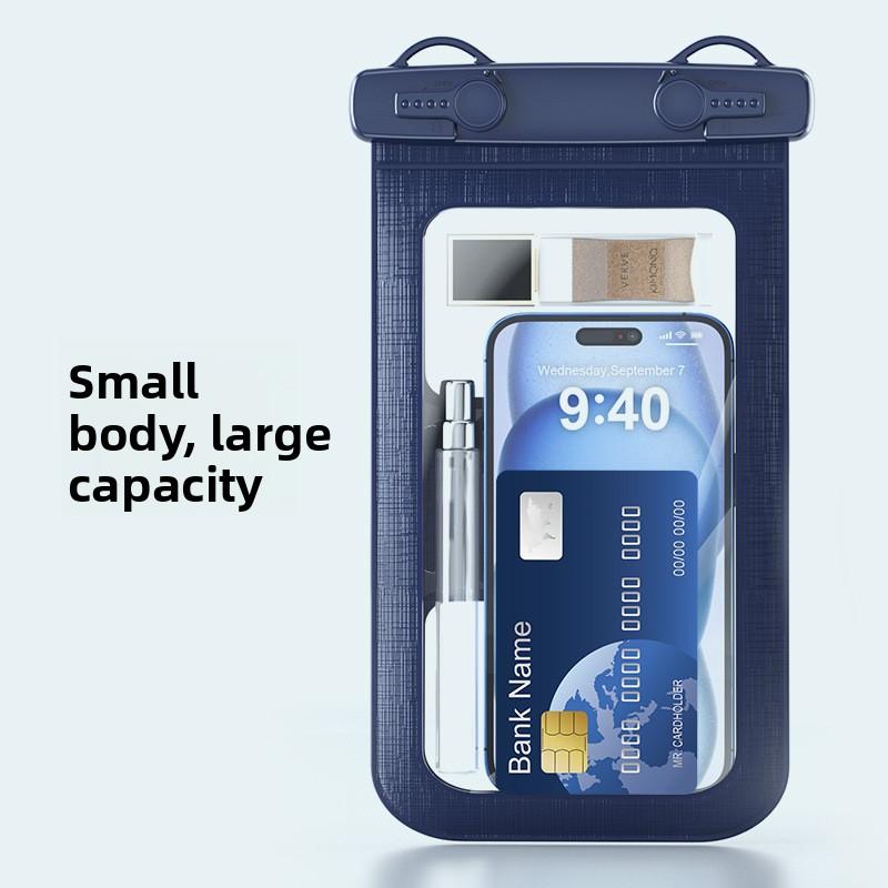 New Arm Belt Mobile Phone Waterproof Bag Touch Screen Mobile Phone Case Sports Arm Bag Large Capacity Outdoor Waterproof Bag