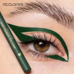 Eyeliner Gel Pencil Longwear Eye Liner Waterproof Colorful Sweat Resistant Cream Matte Eye Pen and Colored Non Liner Long-Lasting Fading Makeup Creme Gel Liner Eye Makeup Products
