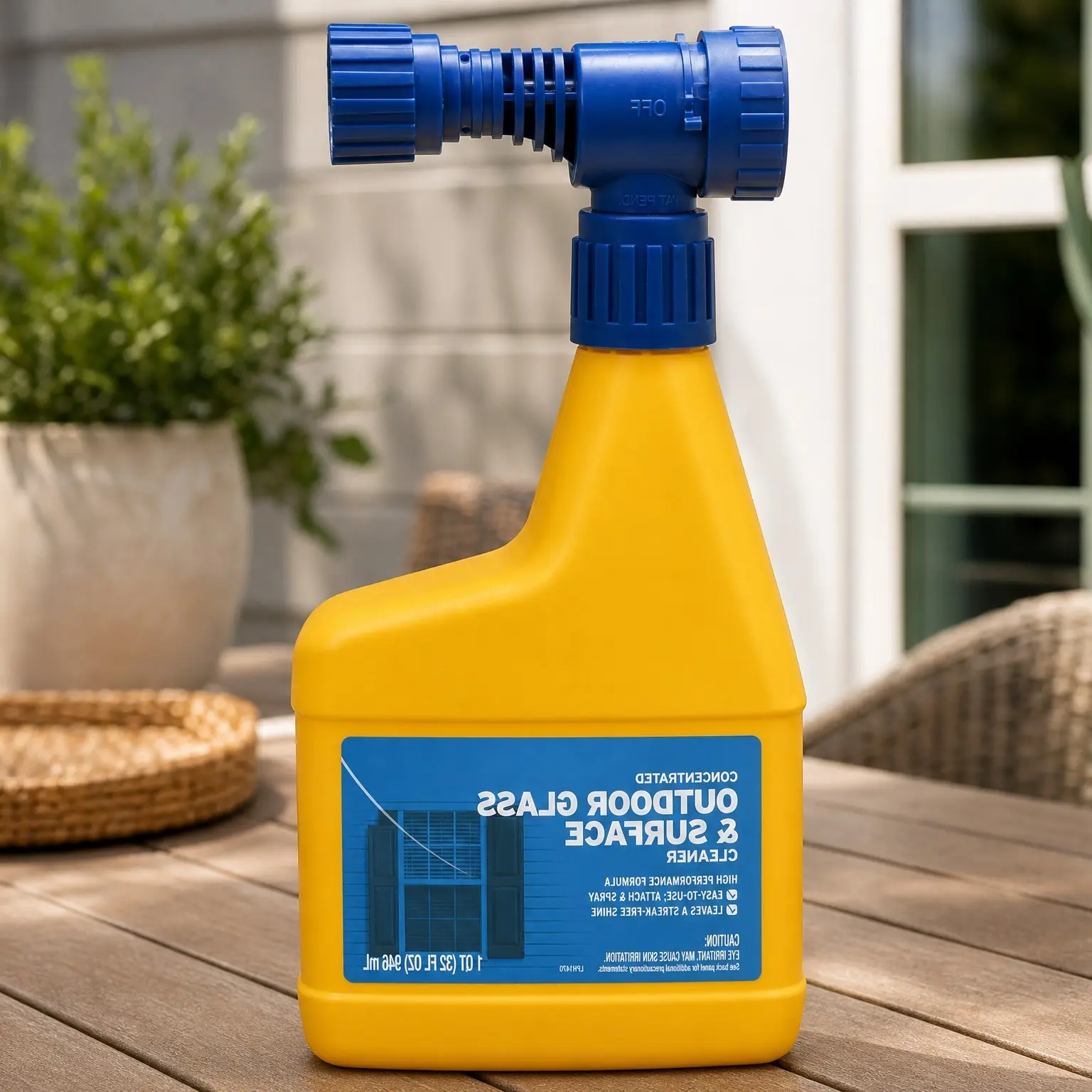 32 oz Hose-End Outdoor Cleaner for Glass and Surfaces - Ideal for Outdoor UseGift