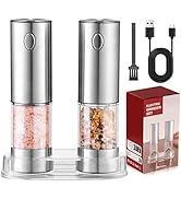 THE WELL KEPT Glass Spice Jars  Bamboo Lids - 9 Oz Small Square Storage Jars  Airtight Lids Clear Pantry Food Storage Containers Glass Canister Set  Labels for Kitchen Coffee Sugar Flour(Set Of 10)